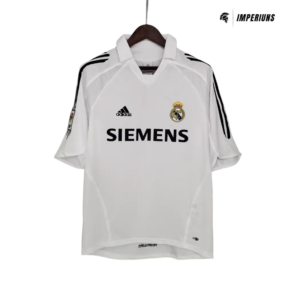 Camisa Retrô Real Madrid 2005/06 Home Camisas de Futebol