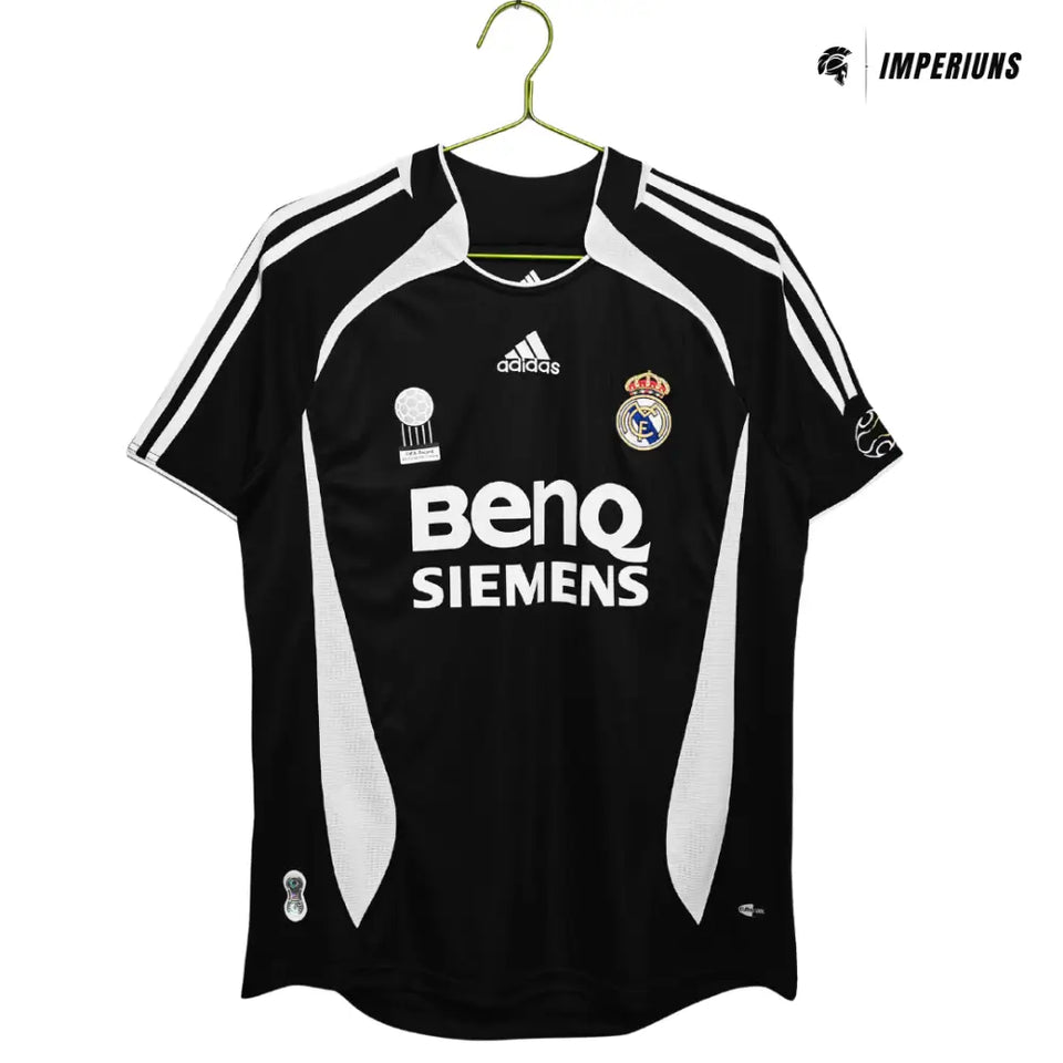 Camisa Retrô Real Madrid 2006/07 Away Camisas de Futebol