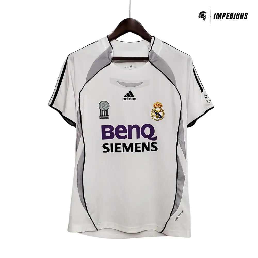 Camisa Retrô Real Madrid 2006/07 Home Camisas de Futebol