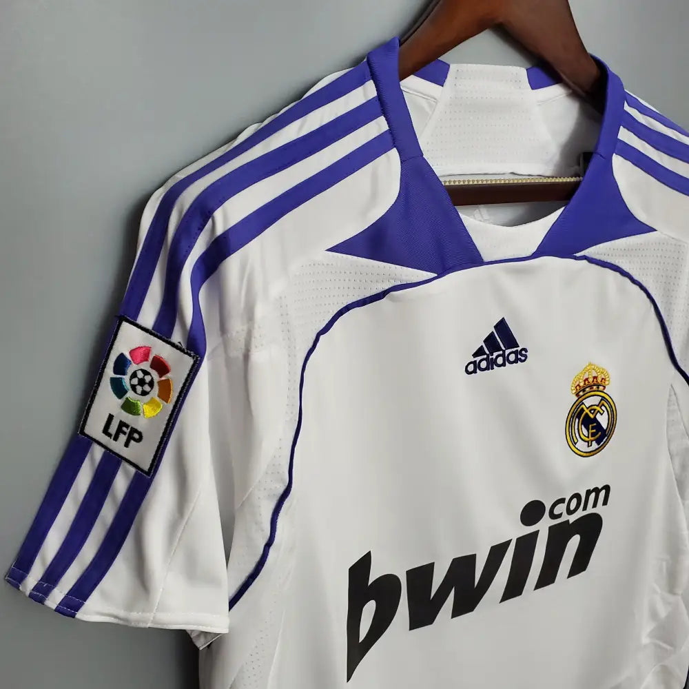 Camisa Retrô Real Madrid 2007/08 Home Camisas de Futebol