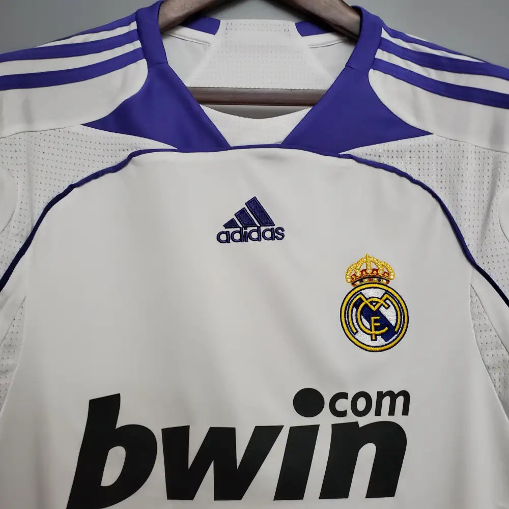 Camisa Retrô Real Madrid 2007/08 Home Camisas de Futebol