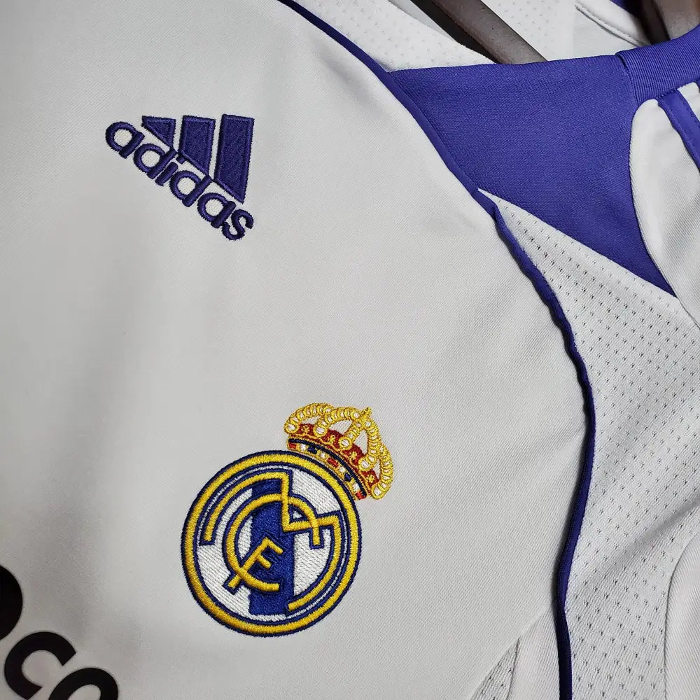Camisa Retrô Real Madrid 2007/08 Home Camisas de Futebol
