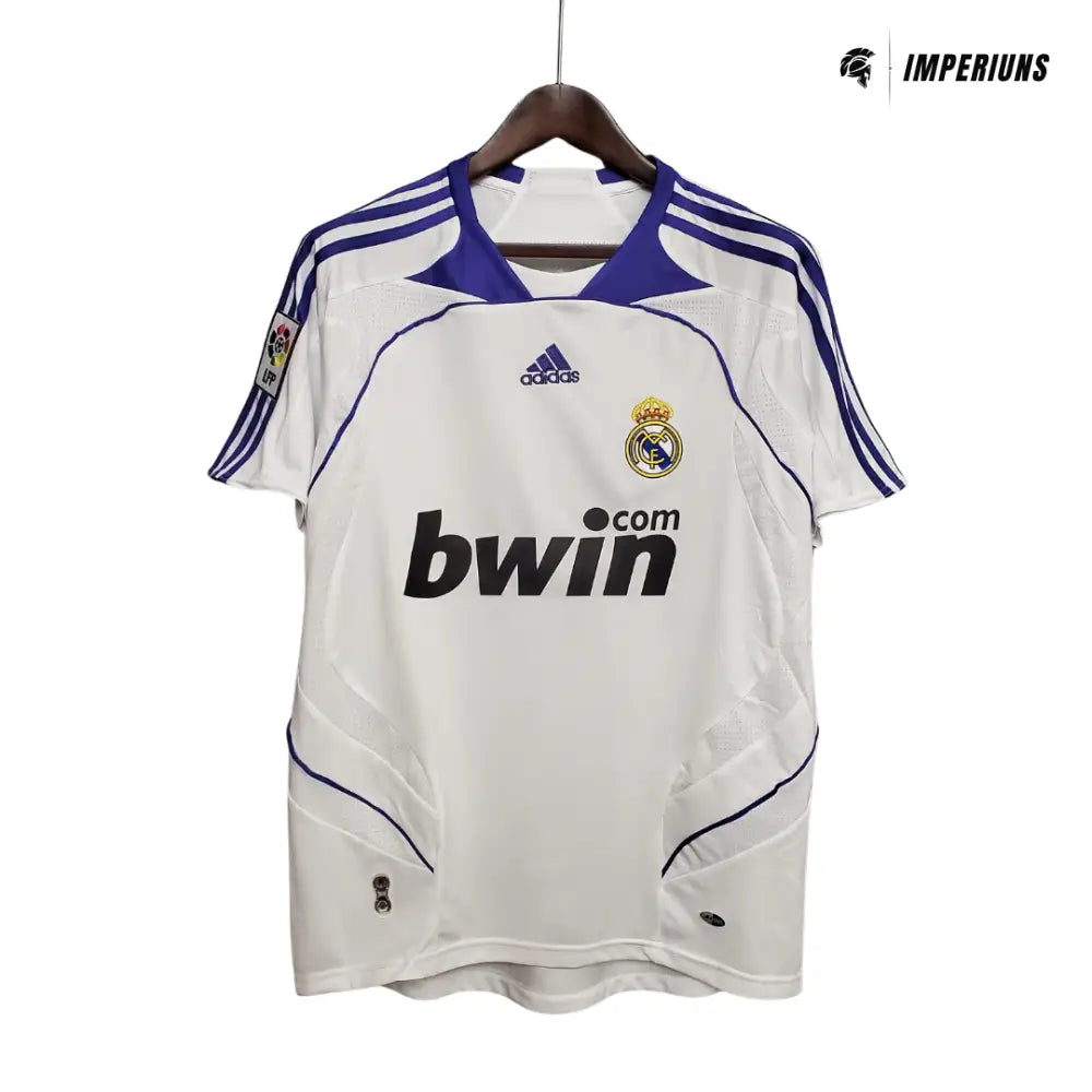 Camisa Retrô Real Madrid 2007/08 Home Camisas de Futebol