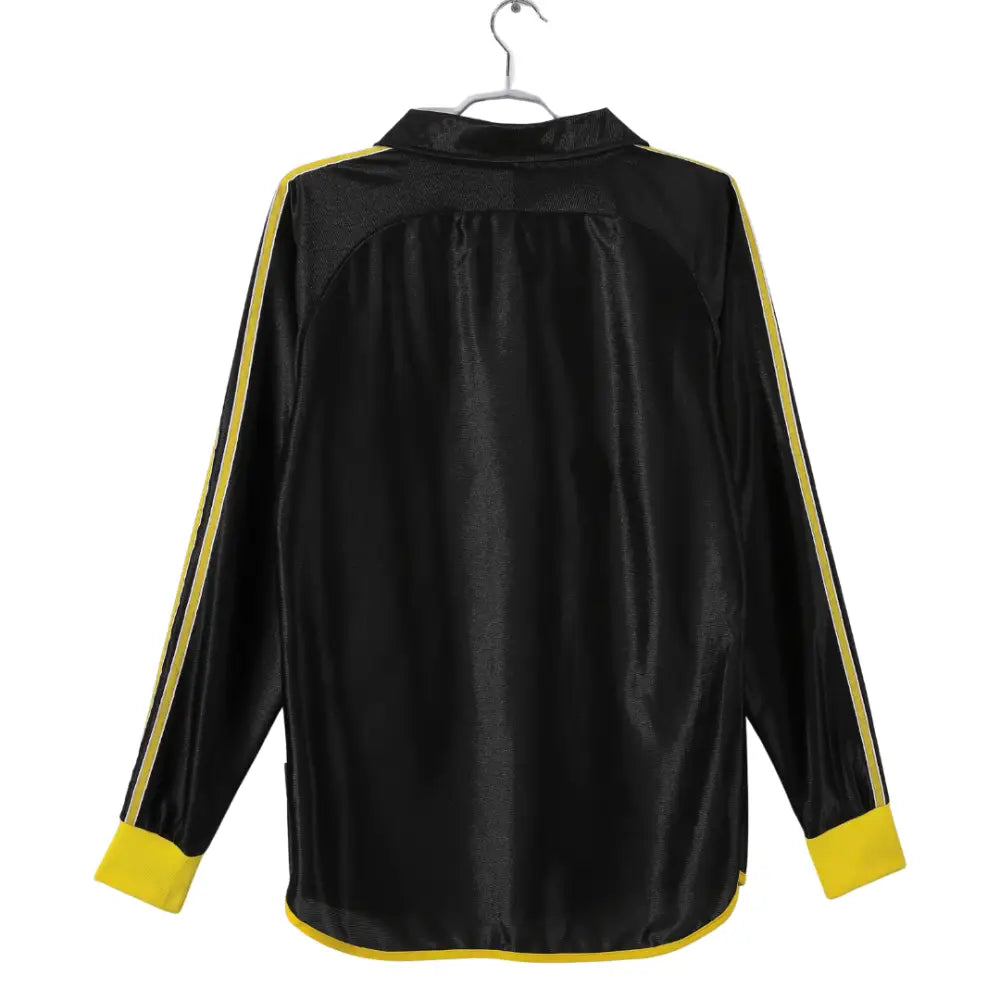 Camisa Retrô Real Madrid Manga Longa 1999/01 Away Camisas de Futebol