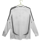 Camisa Retrô Real Madrid Manga Longa 2006/07 Home Camisas de Futebol