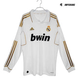 Camisa Retrô Real Madrid Manga Longa 2011/12 Home