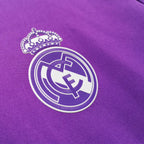 Camisa Retrô Real Madrid Manga Longa 2016/17 Away Champions League Edition Camisas de Futebol