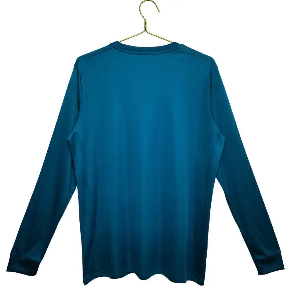 Camisa Retrô Real Madrid Manga Longa 2017/18 Third Camisas de Futebol