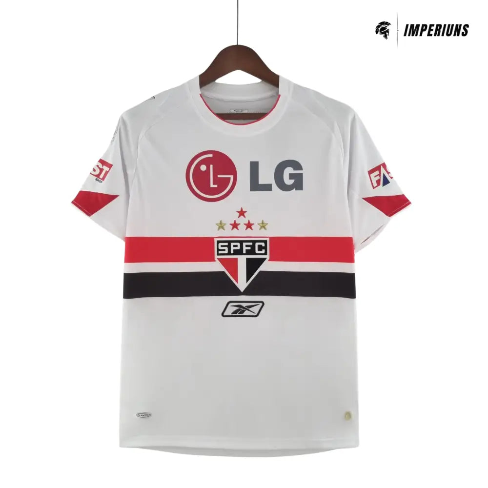 Camisa Retrô São Paulo LG 2006 Home Camisas de Futebol