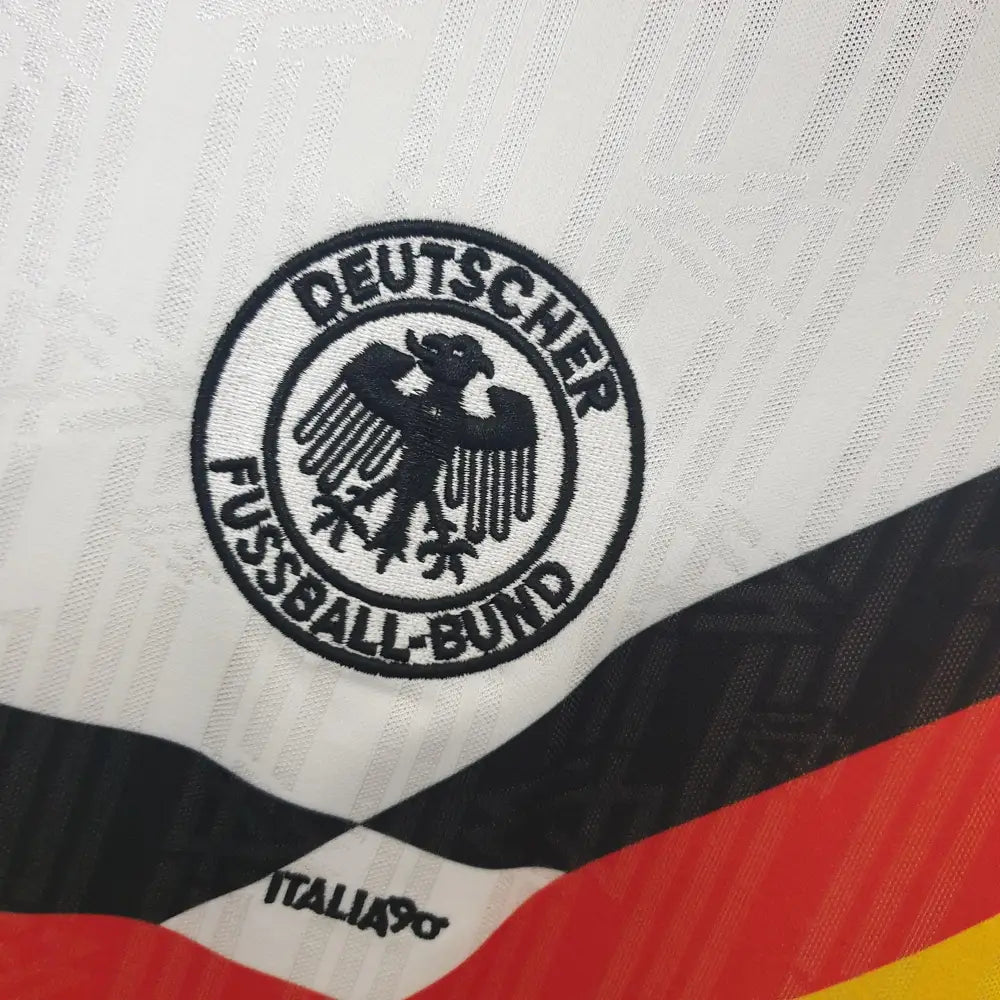 Camisa Retrô Seleção Alemanha 1990/90 Home Camisas de Futebol