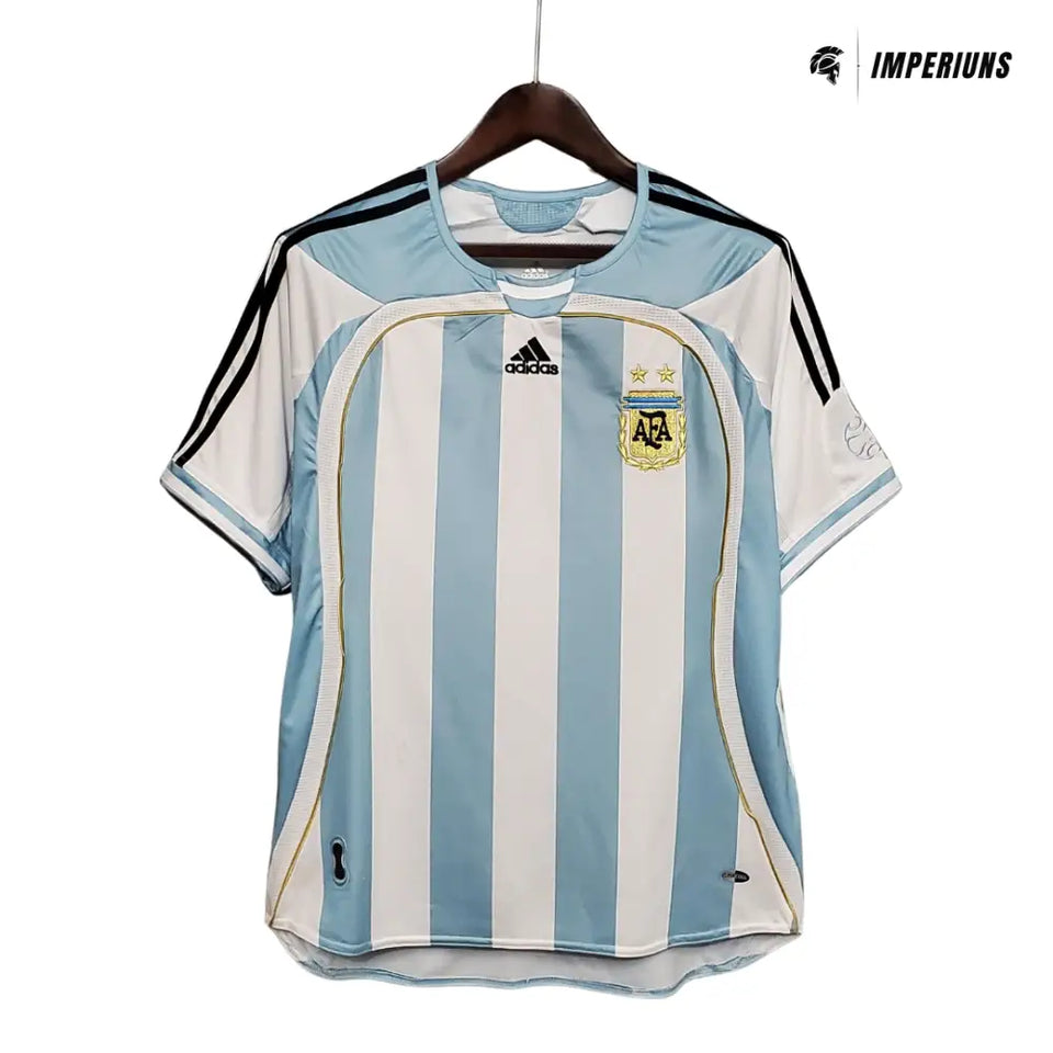 Camisa Retrô Seleção Argentina 2006/06 Home Camisas de Futebol