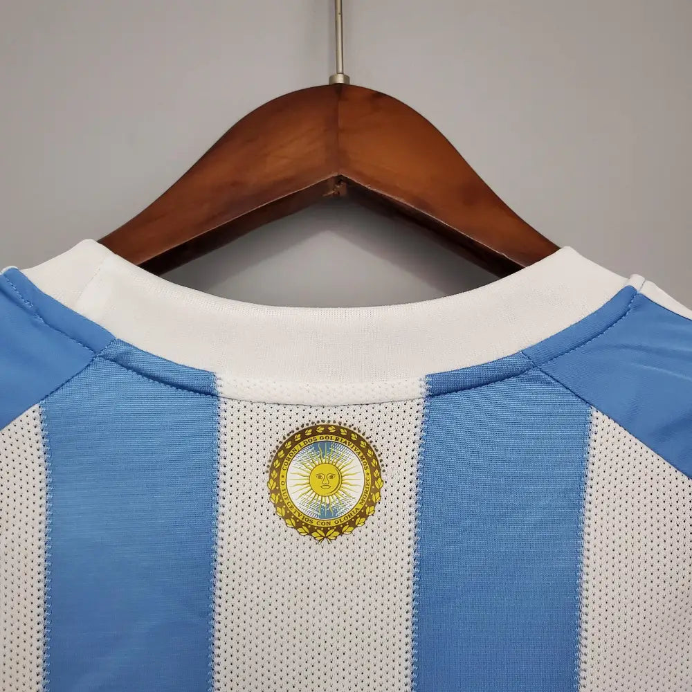 Camisa Retrô Seleção Argentina 2010/10 Home Camisas de Futebol