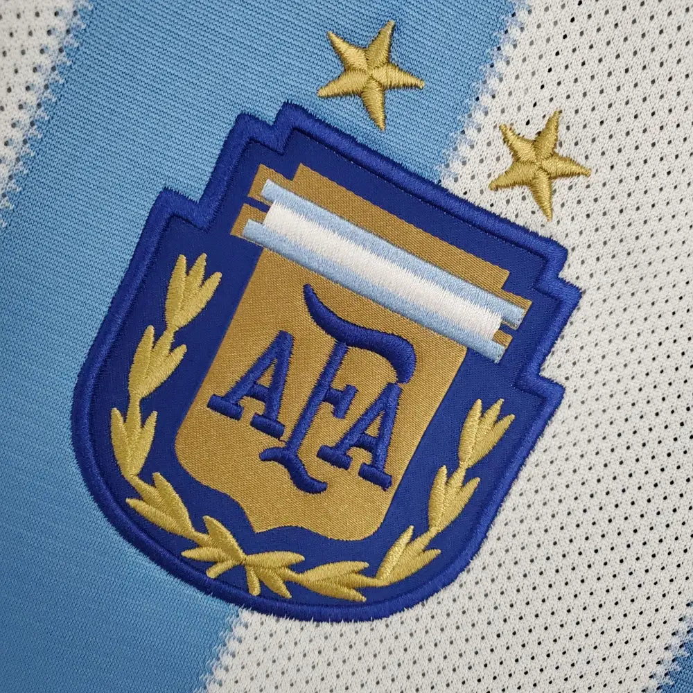 Camisa Retrô Seleção Argentina 2010/10 Home Camisas de Futebol