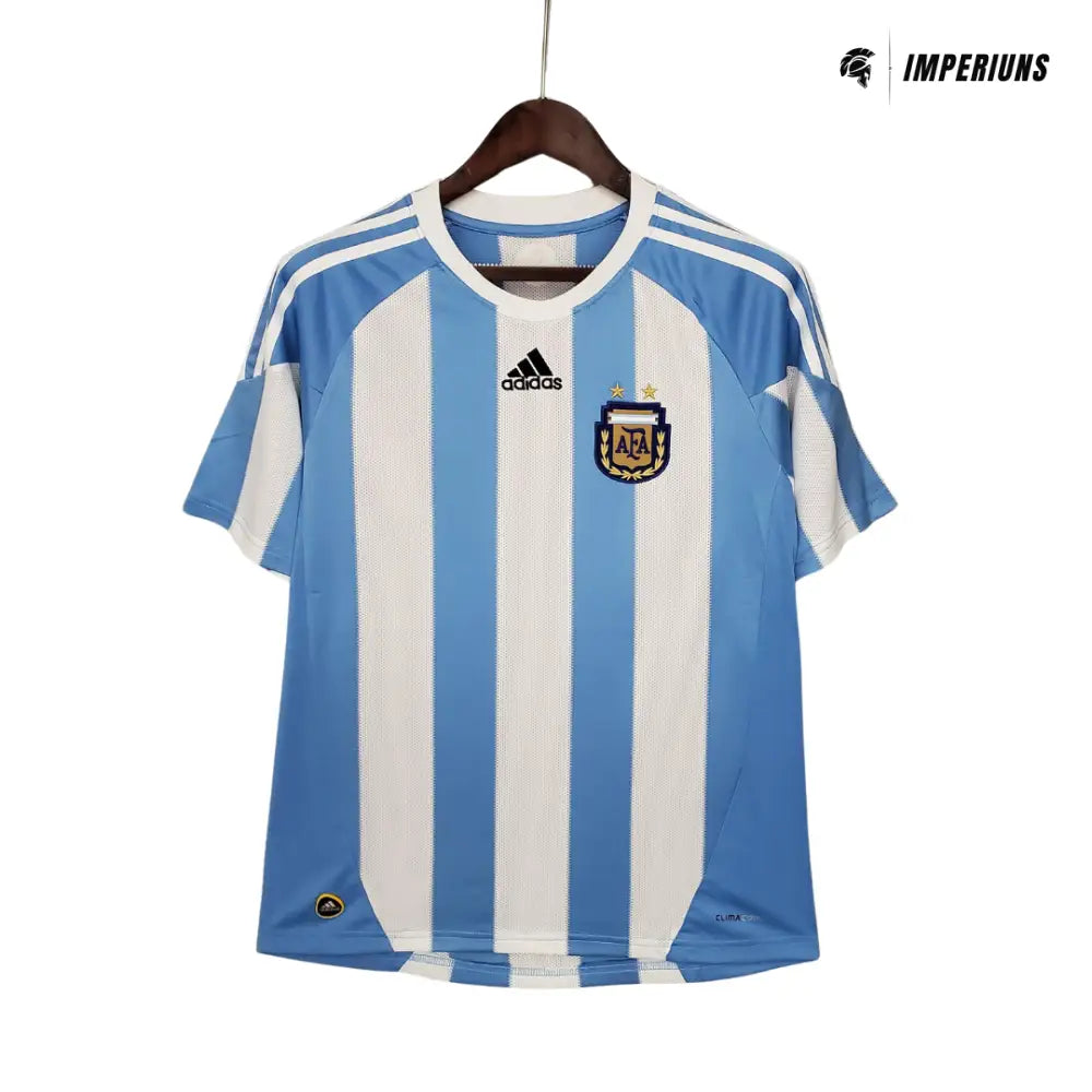Camisa Retrô Seleção Argentina 2010/10 Home Camisas de Futebol