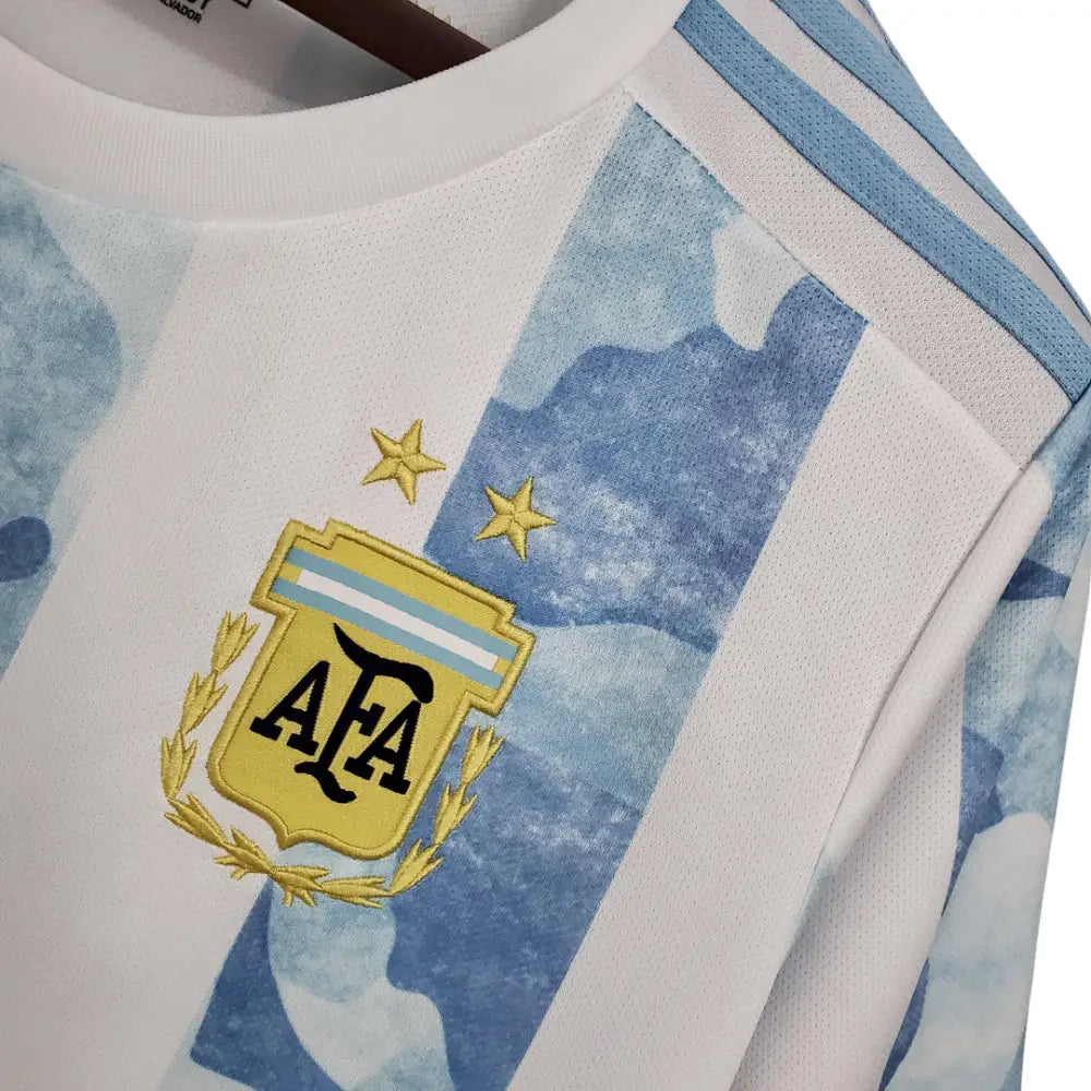 Camisa Retrô Seleção Argentina 2020/20 Home Camisas de Futebol