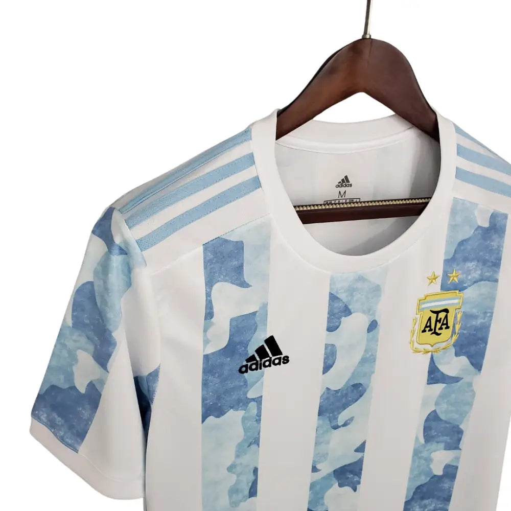Camisa Retrô Seleção Argentina 2020/20 Home Camisas de Futebol