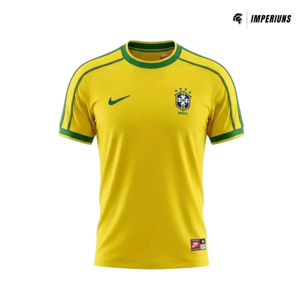 Camisa Retrô Seleção Brasileira 1998/99 Home