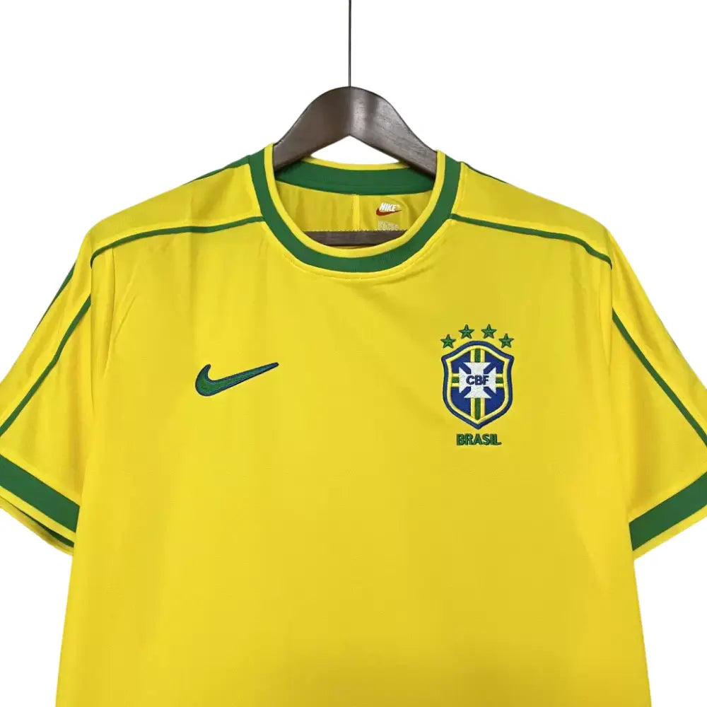 Camisa Retrô Seleção Brasileira 1998/99 Home
