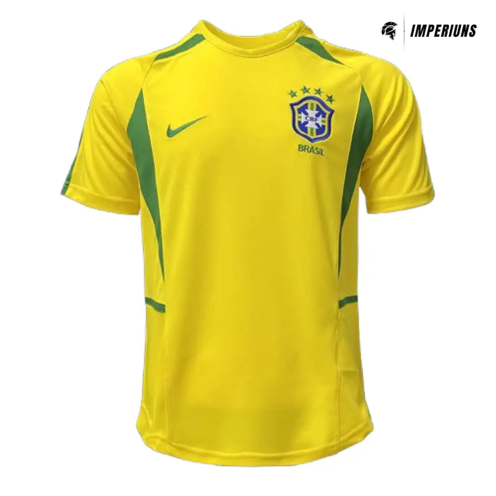 Camisa Retrô Seleção Brasileira 2002/03 Home