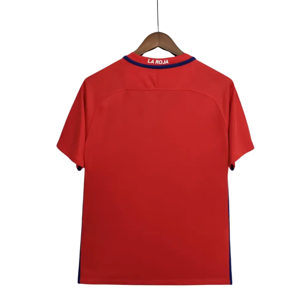 Camisa Retrô Seleção Chile 2016/17 Home Camisas de Futebol