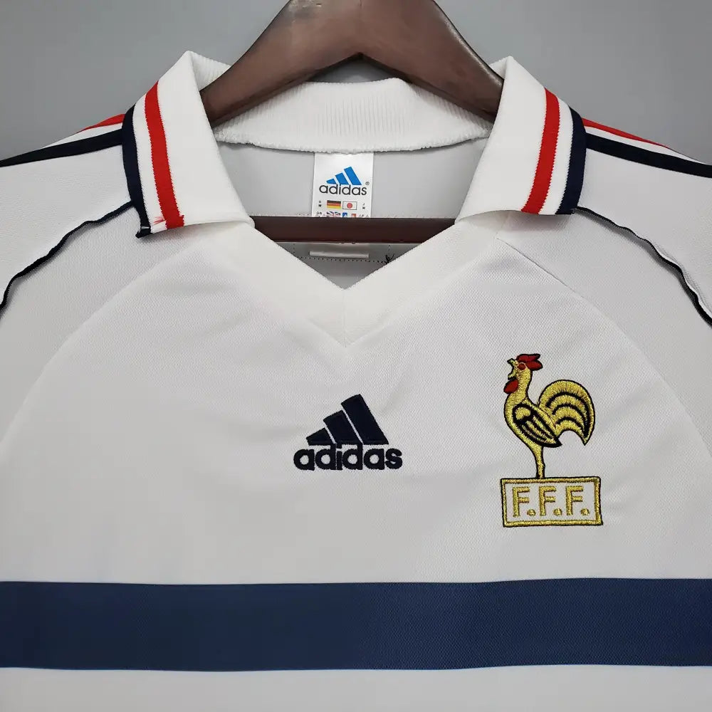 Camisa Retrô Seleção França 1998/98 Away Camisas de Futebol