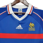 Camisa Retrô Seleção França 1998/98 Home Camisas de Futebol