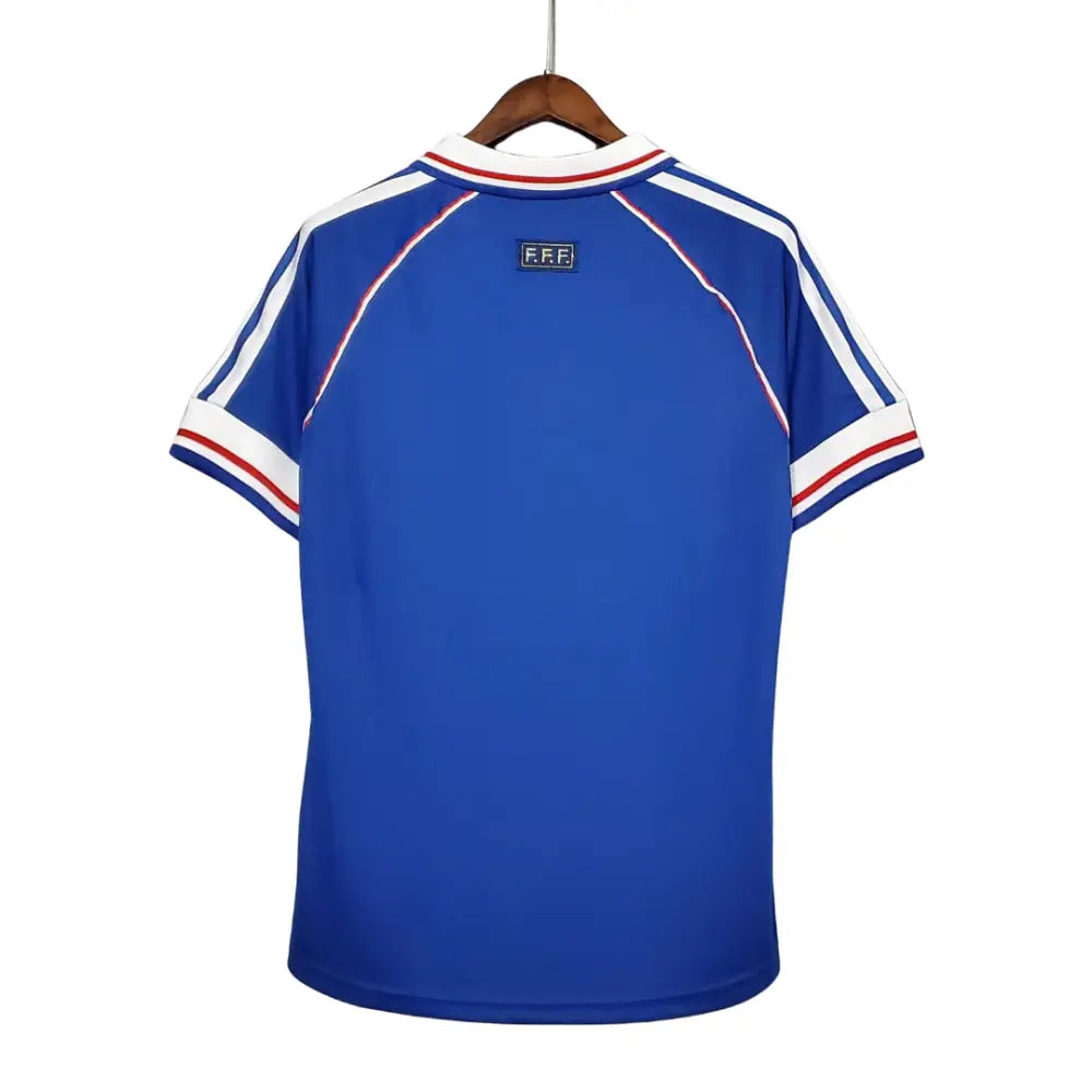 Camisa Retrô Seleção França 1998/98 Home Camisas de Futebol