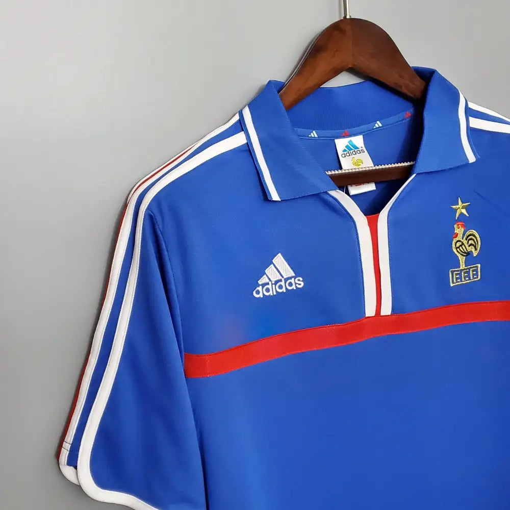 Camisa Retrô Seleção França 2000/00 Home Camisas de Futebol