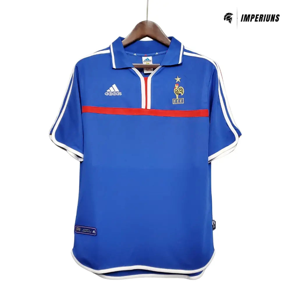 Camisa Retrô Seleção França 2000/00 Home Camisas de Futebol