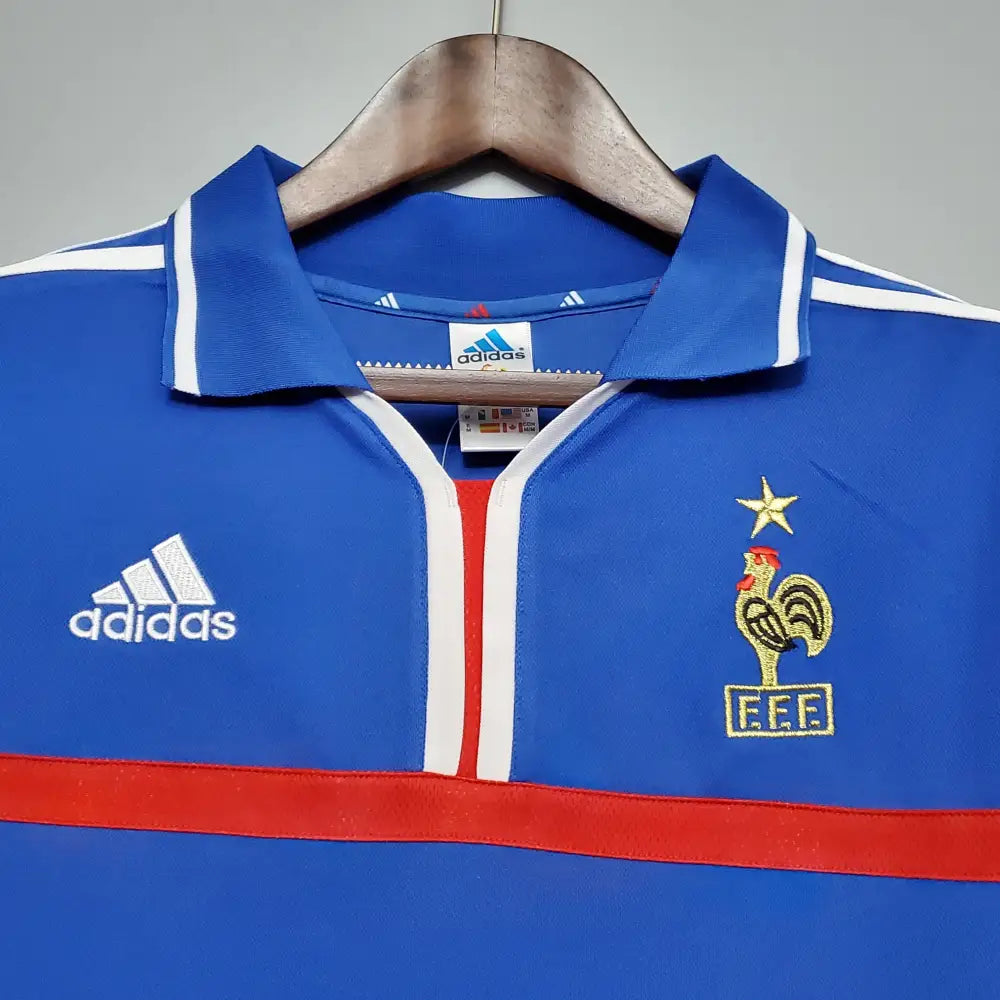 Camisa Retrô Seleção França 2000/00 Home Camisas de Futebol