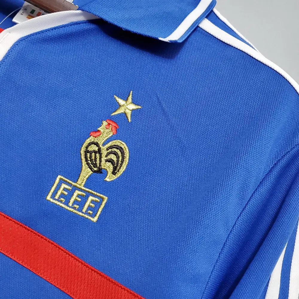 Camisa Retrô Seleção França 2000/00 Home Camisas de Futebol
