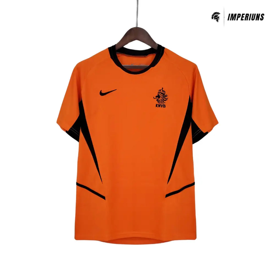 Camisa Retrô Seleção Holanda 2002/02 Home Camisas de Futebol