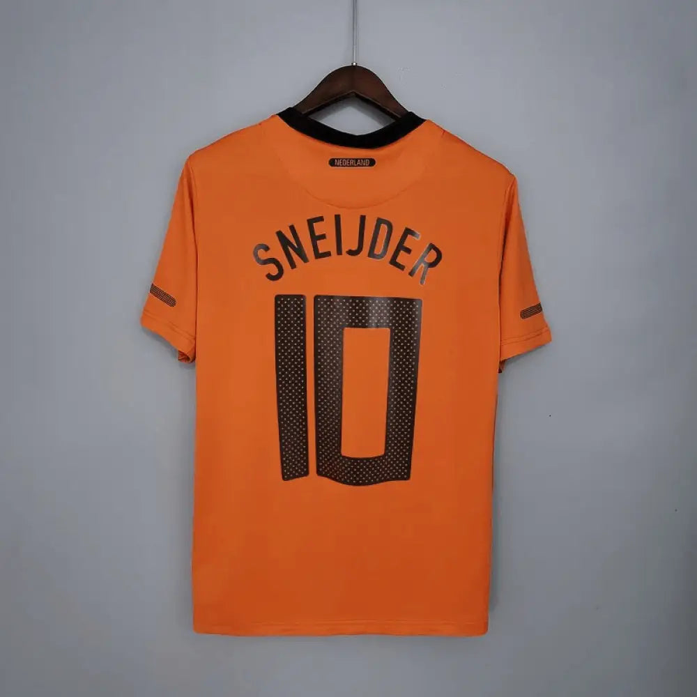 Camisa Retrô Seleção Holanda 2010/10 Home Camisas de Futebol