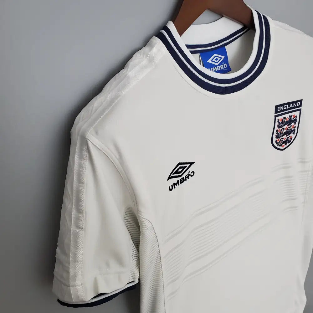 Camisa Retrô Seleção Inglaterra 2000/00 Home Camisas de Futebol