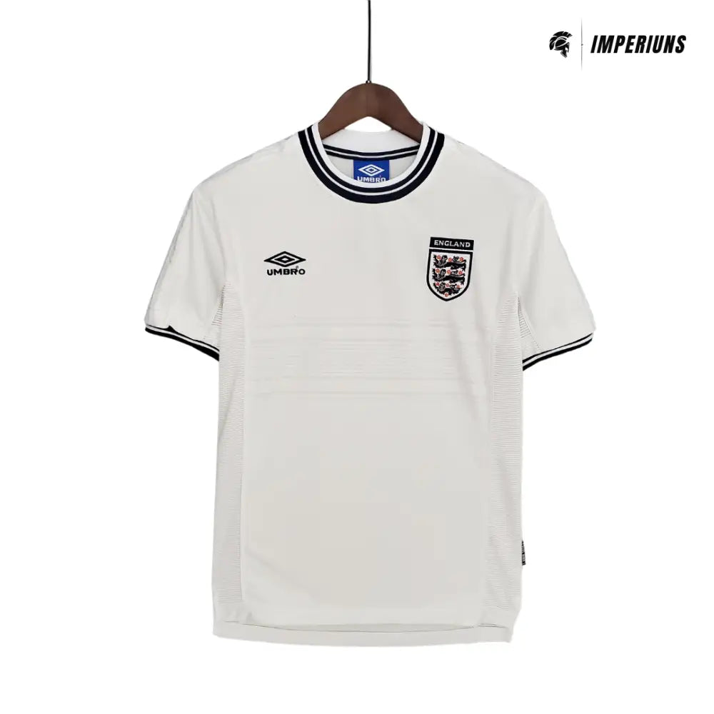 Camisa Retrô Seleção Inglaterra 2000/00 Home Camisas de Futebol