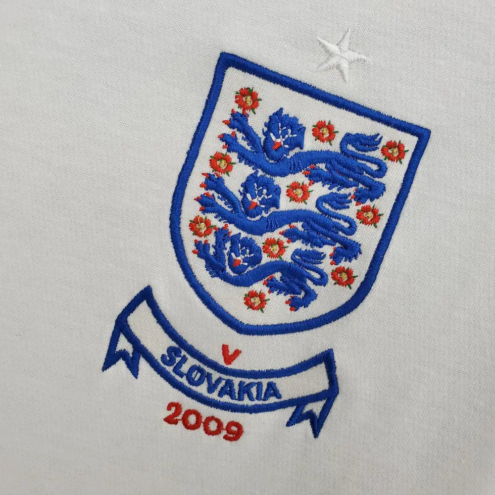 Camisa Retrô Seleção Inglaterra 2010/10 Home Camisas de Futebol