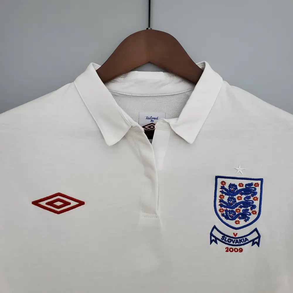 Camisa Retrô Seleção Inglaterra 2010/10 Home Camisas de Futebol