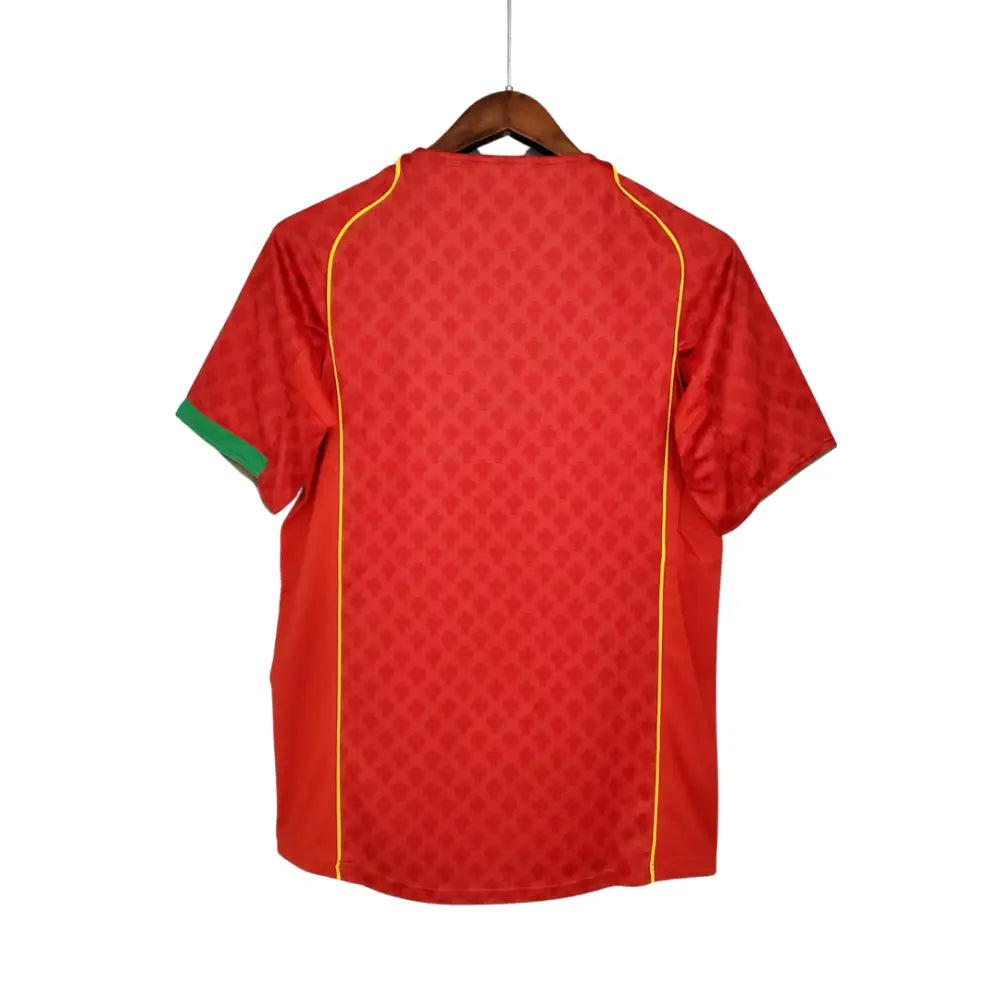 Camisa Retrô Seleção Portugal 2004/04 Home Camisas de Futebol