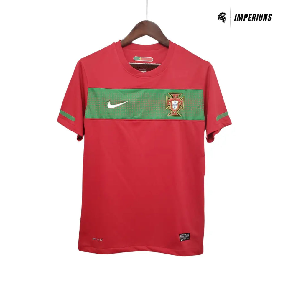 Camisa Retrô Seleção Portugal 2009/10 Home Camisas de Futebol