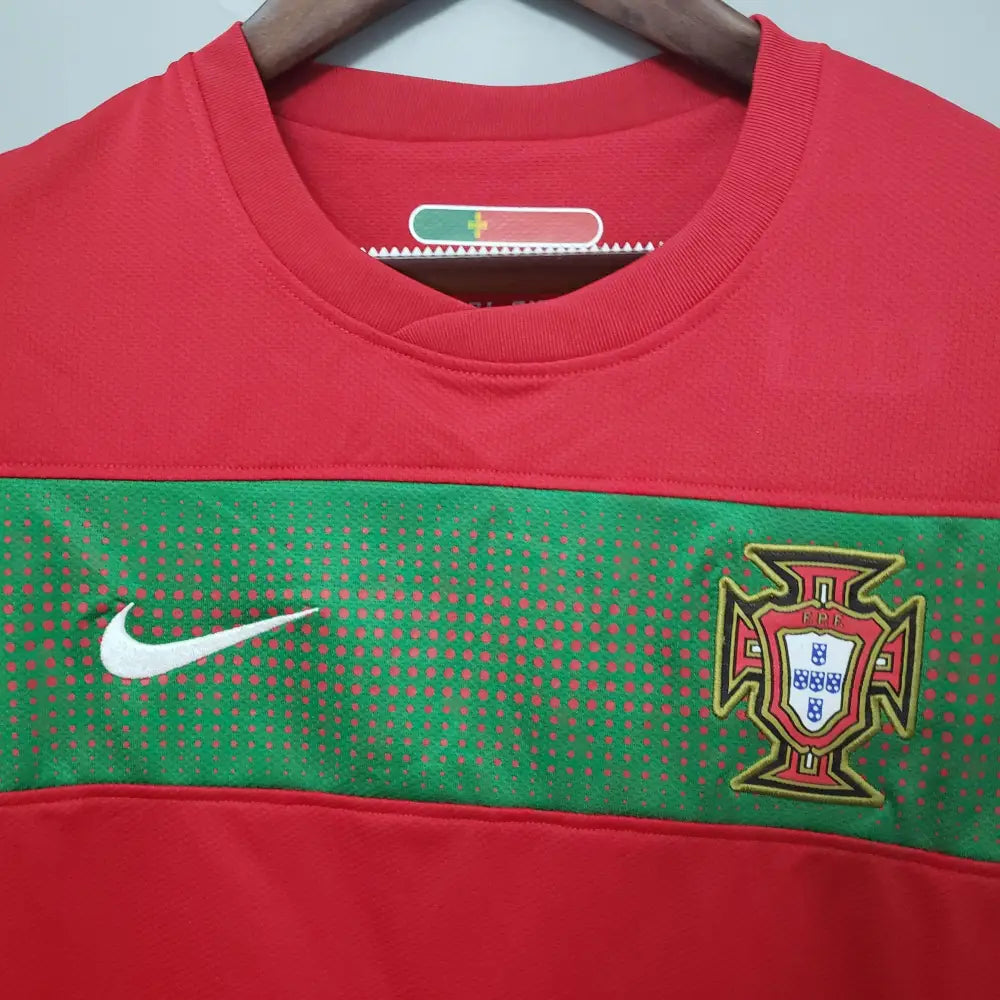 Camisa Retrô Seleção Portugal 2009/10 Home Camisas de Futebol