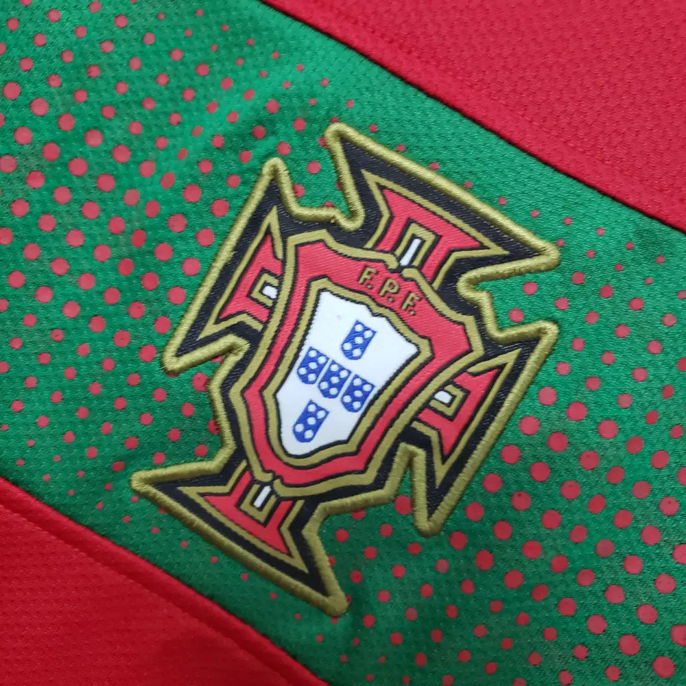 Camisa Retrô Seleção Portugal 2009/10 Home Camisas de Futebol