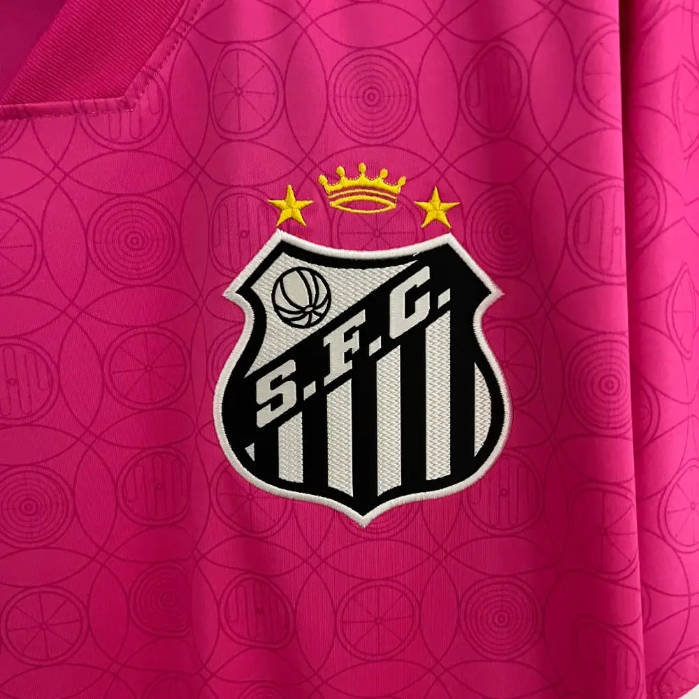 Camisa Santos 2023/24 Outubro Rosa Camisas de Futebol
