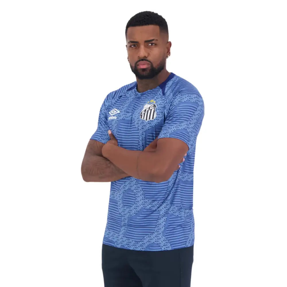 Camisa Santos Aquecimento 2024/25 Camisas de Futebol