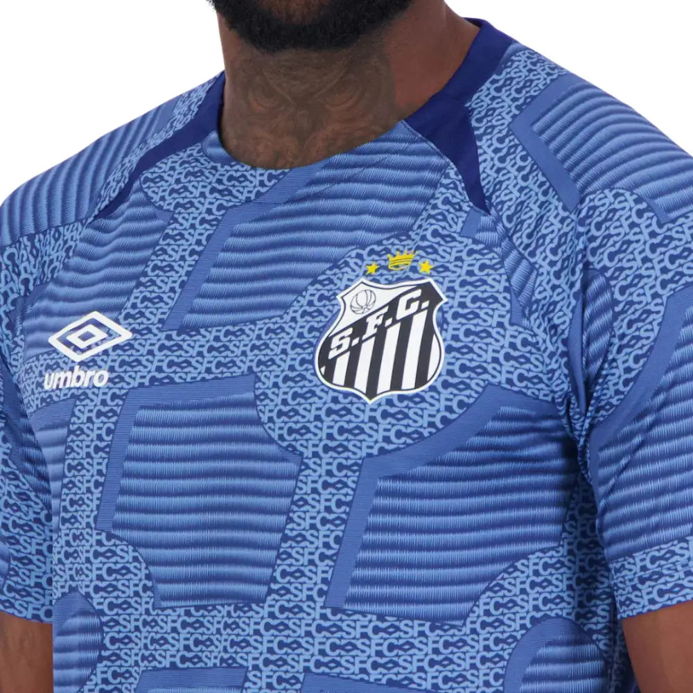 Camisa Santos Aquecimento 2024/25 Camisas de Futebol