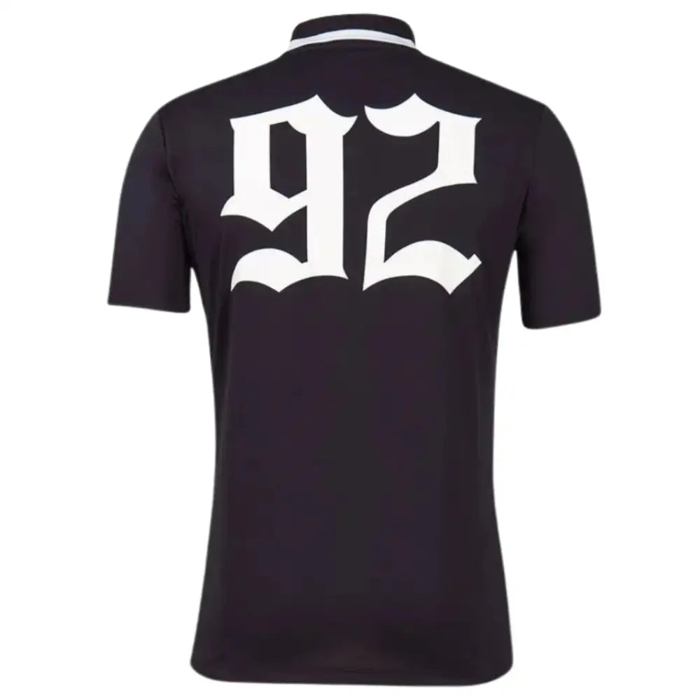 Camisa Santos Charlie Brown JR Preta Camisas de Futebol