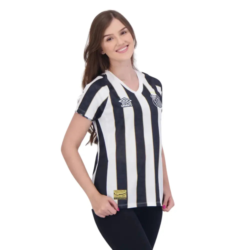 Camisa Santos Feminina 2024/25 Away Camisas de Futebol