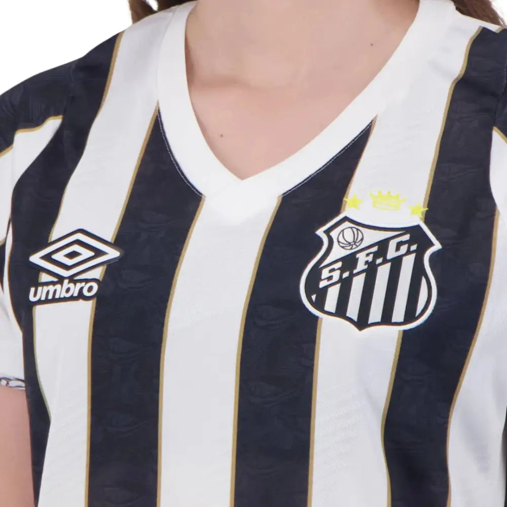 Camisa Santos Feminina 2024/25 Away Camisas de Futebol