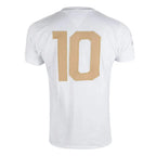 Camisa Santos Pelé Athleta Comemorativa 1000 Gols Branca Camisas de Futebol