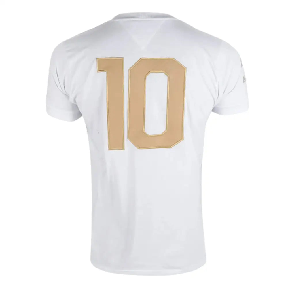 Camisa Santos Pelé Athleta Comemorativa 1000 Gols Branca Camisas de Futebol