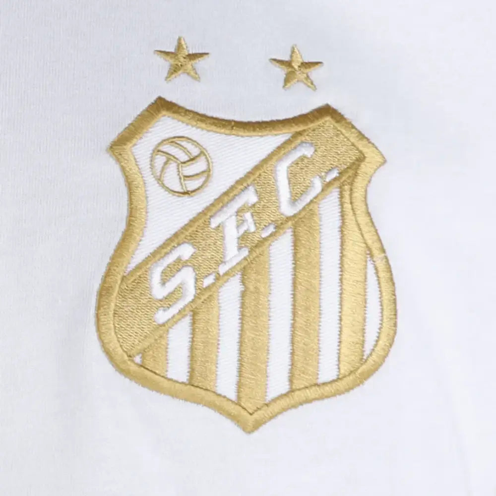 Camisa Santos Pelé Athleta Comemorativa 1000 Gols Branca Camisas de Futebol